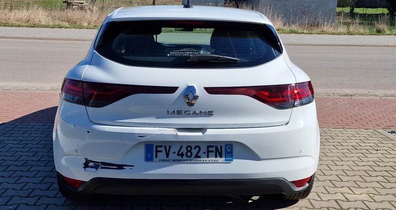 Renault Megane cena 39900 przebieg: 108000, rok produkcji 2020 z Ryki małe 154